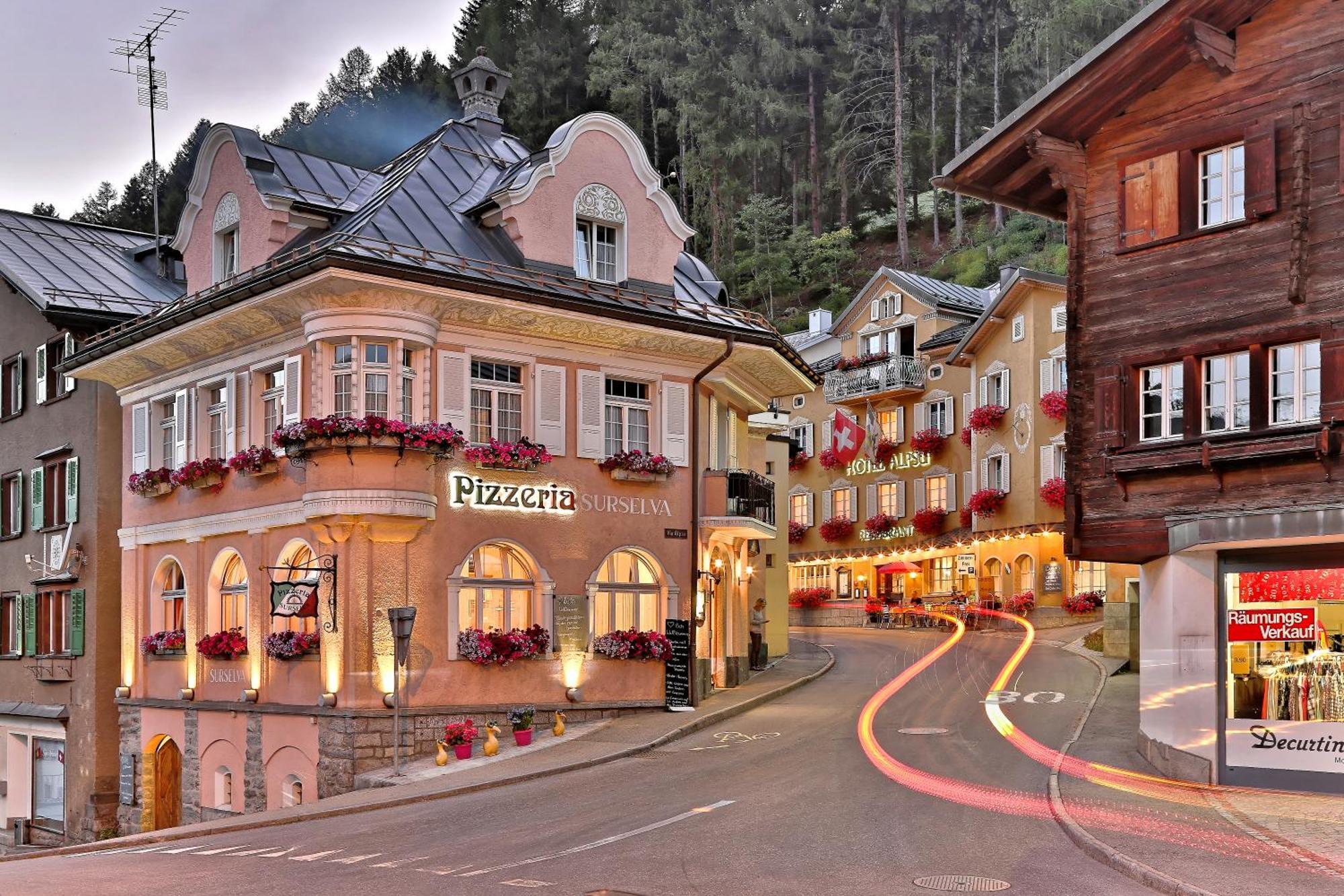 Hotel Alpsu Disentis Exteriör bild