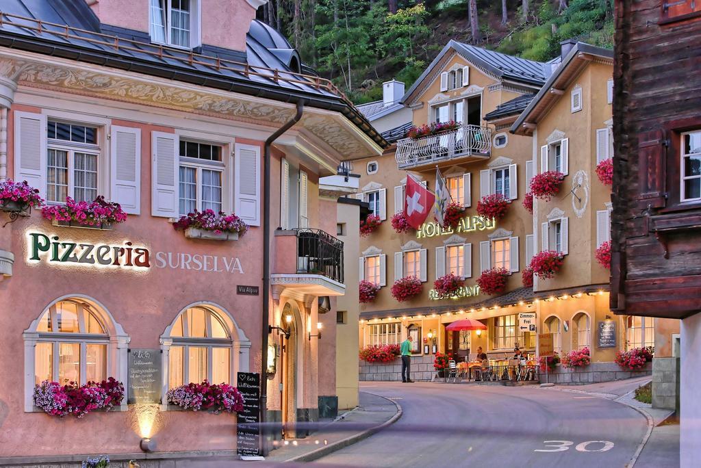 Hotel Alpsu Disentis Exteriör bild